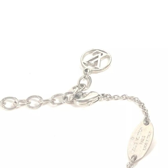 LOUIS VUITTON M63185 Studs Bracelet Essential V Accessories chain Bracelet - Picture 2 of 13